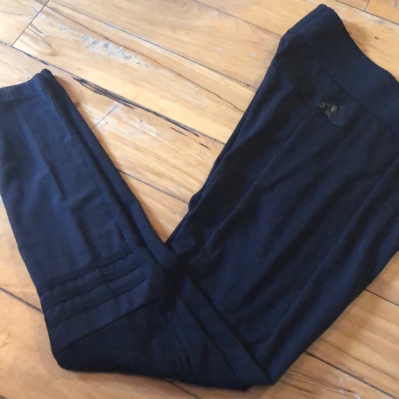 Adidas xs black sheer bottom leg tights - Picture 6 of 6